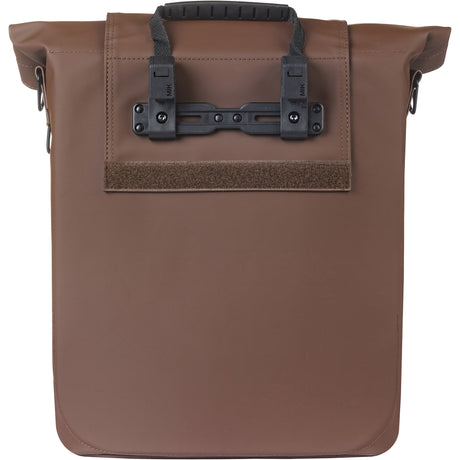 Cathair siopadóir rothair Basil mik 14-16l 11 x 29 x 36 cm - donn