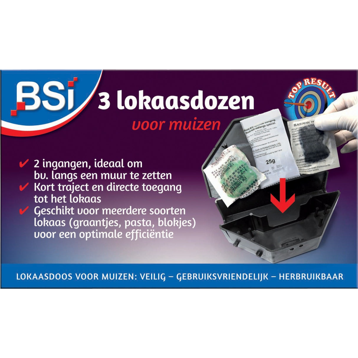 BSI Muizen lokaasdozen