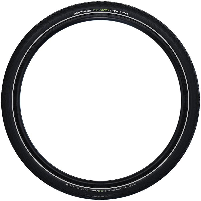 Schwalbe Tire Green Marathon Greenguard 20 x 1,75 47-406mm nero con riflesso