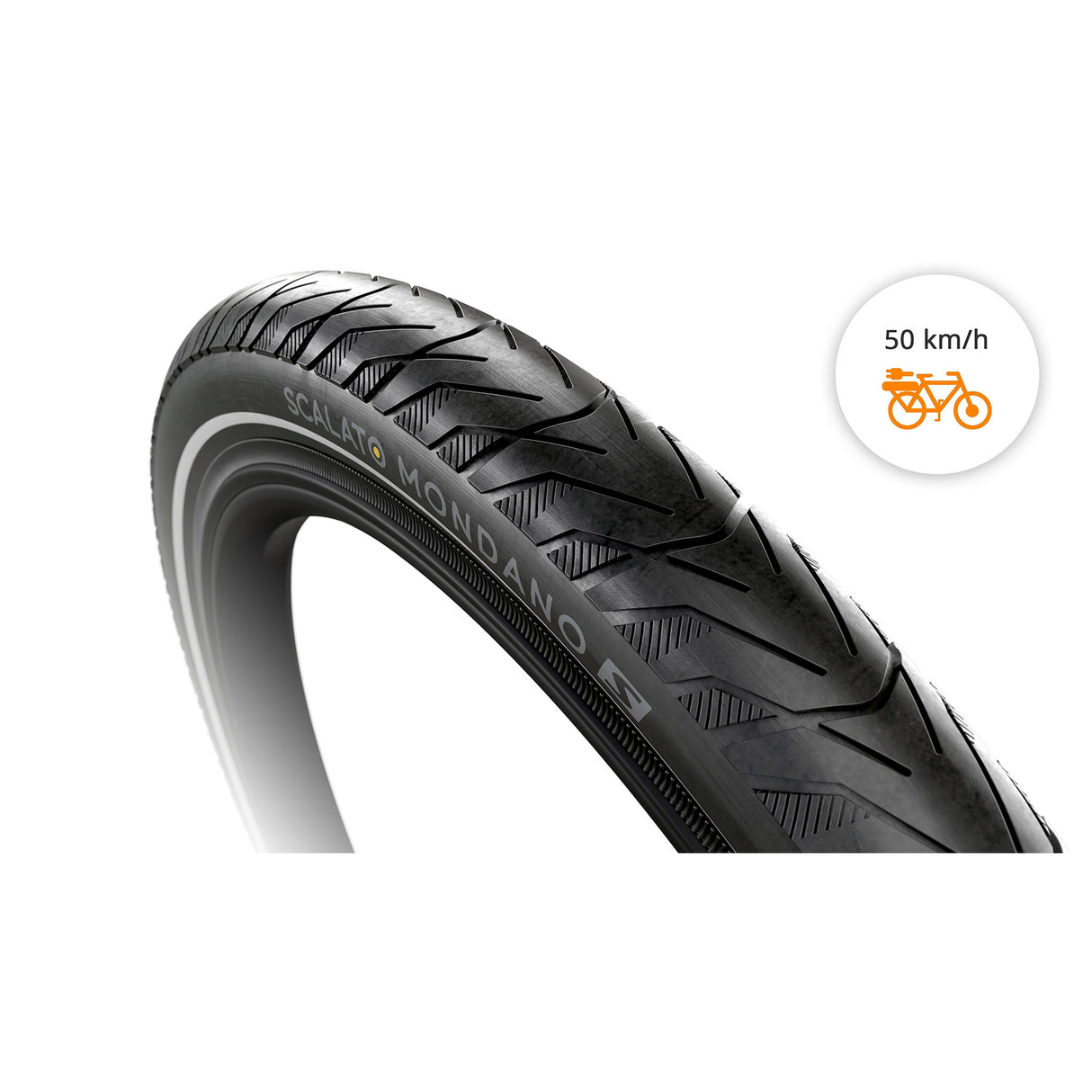 Scalato Outer Tire Mondano 28 x 1.60 SW reflect