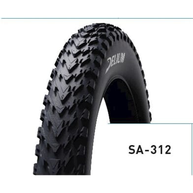 Hulzebos cycle parts b.v. delium wire tire thunder 102-406 black