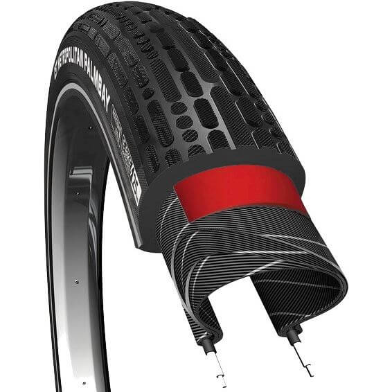 CST Tire Palmbay 28 x 2,00 svart reflekterande