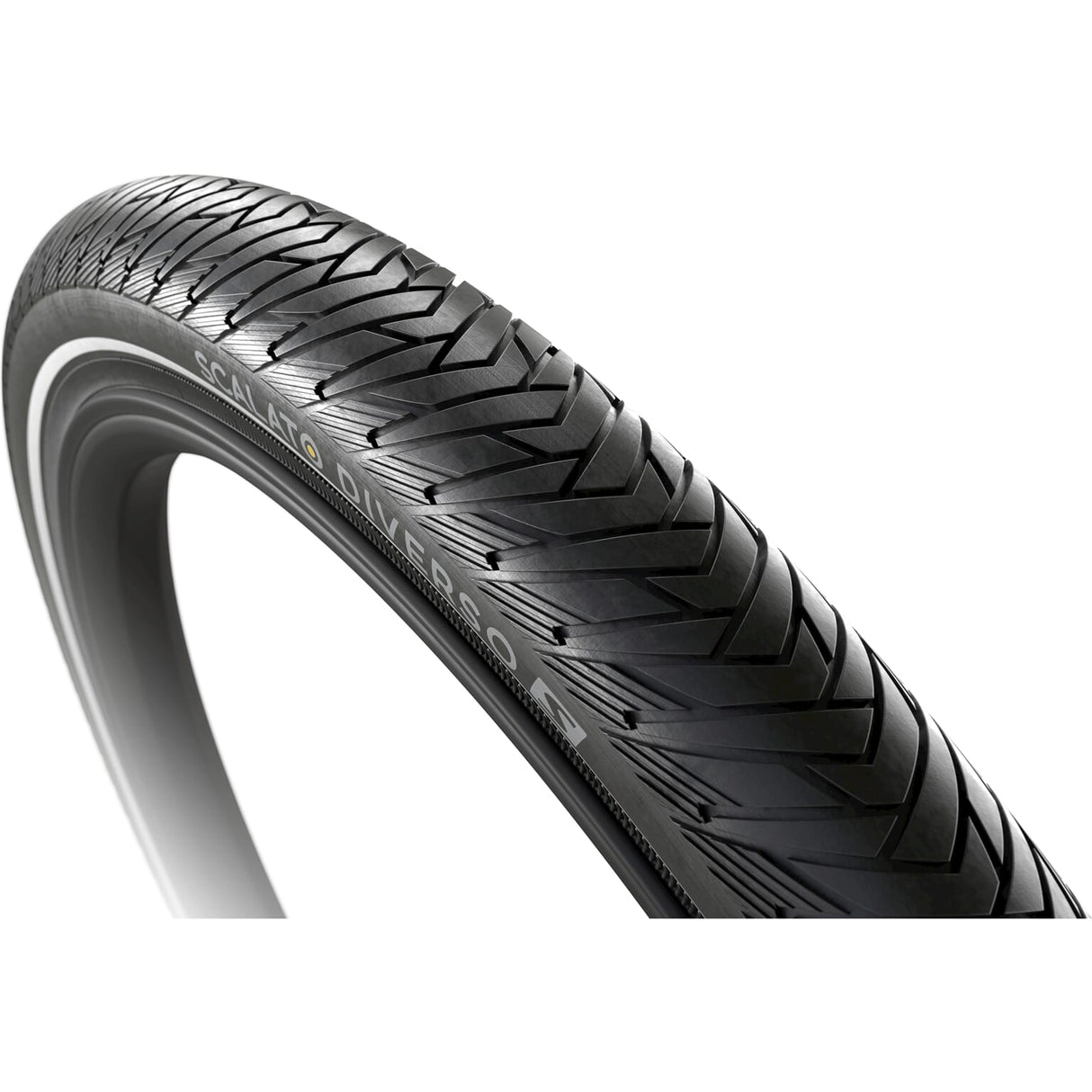 Scalato Buitenband Diverso S 28 inch 50-622 rubber zwart