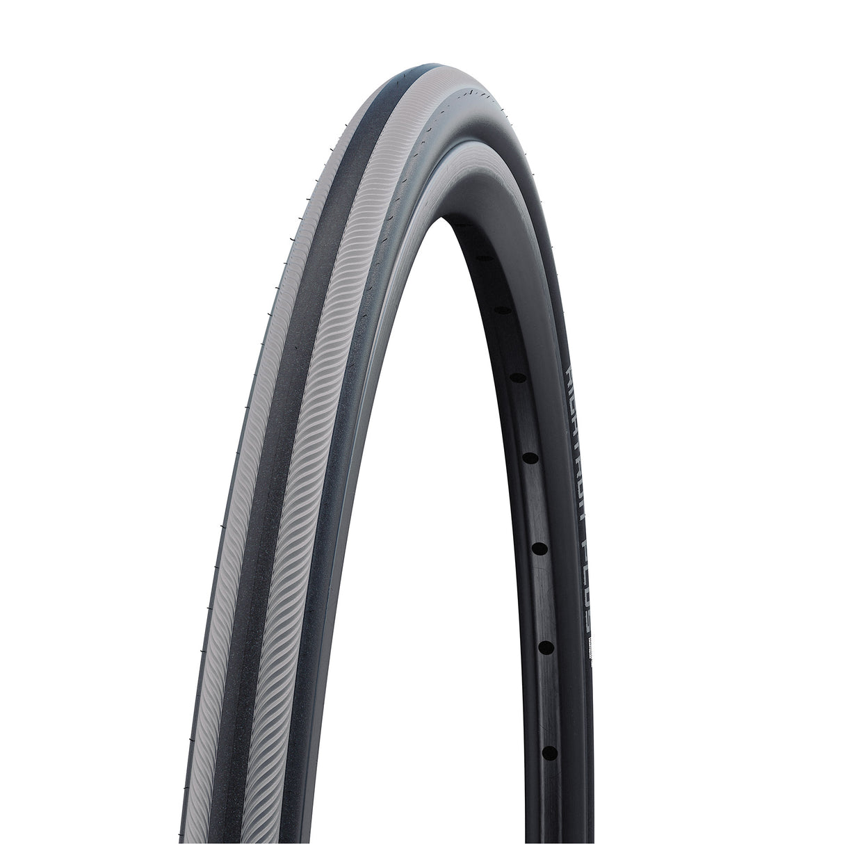 Schwalbe wired tire rightrun active 25-489 black gray