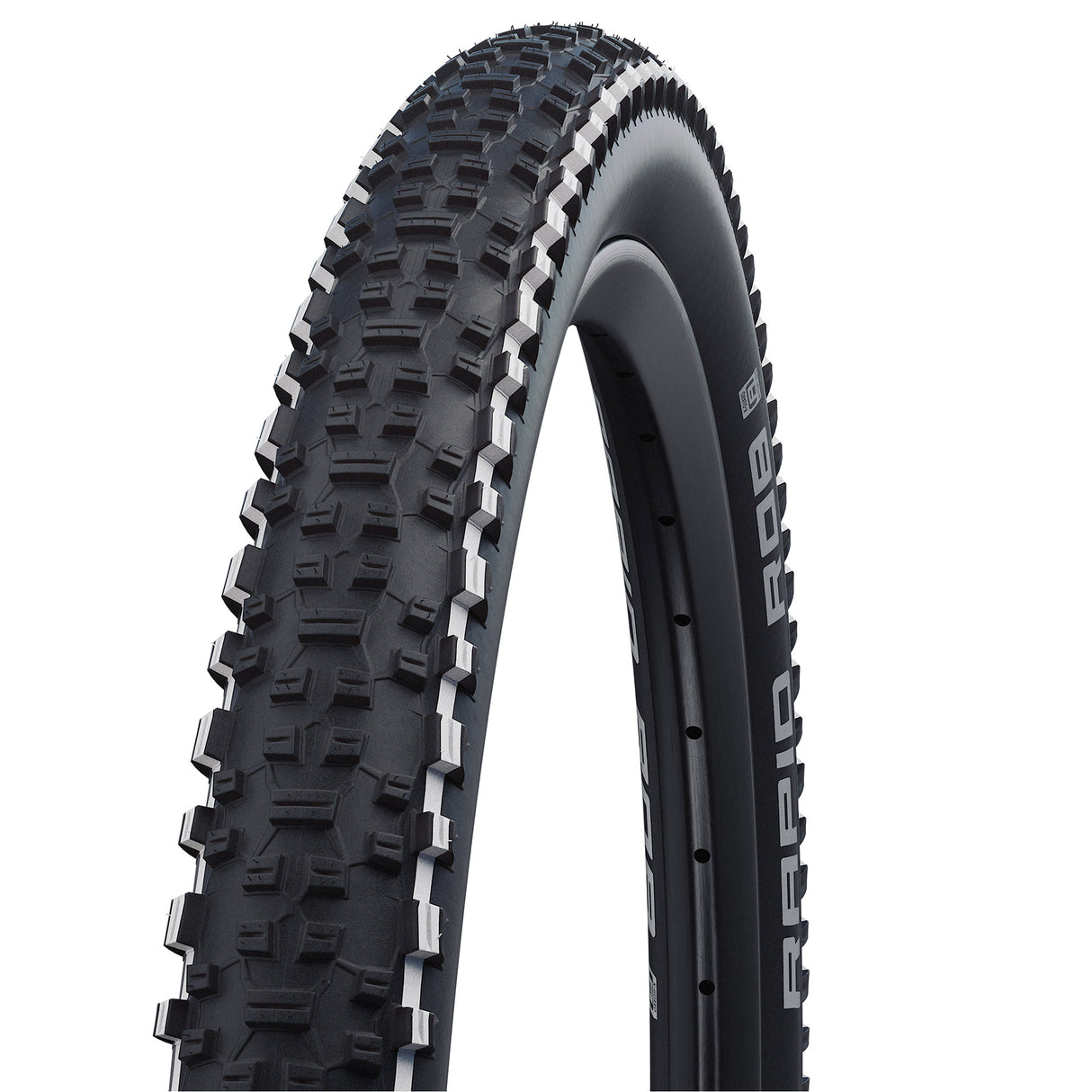 Schwalbe Buitenband 26-2.25 (57-559) Rapid Rob Active wit streep