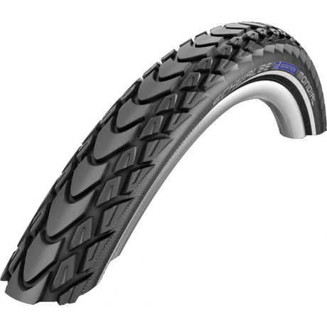 Schwalbe vikdäck marathon mondial evo dd 28 x 1,75 47-622mm - svart med reflektion