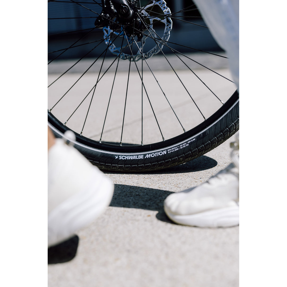 Schwalbe benelux b.v. Schwalbe Clincher Motion Big Apple 55-622 +R Black