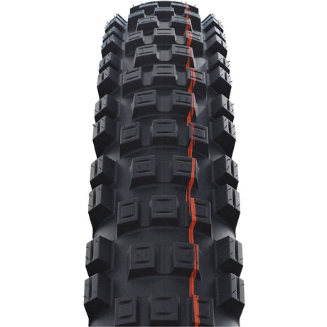 Schwalbe virvelstrøm bak - tle - addix soft - super gravity - 27,5x2,60 - svart