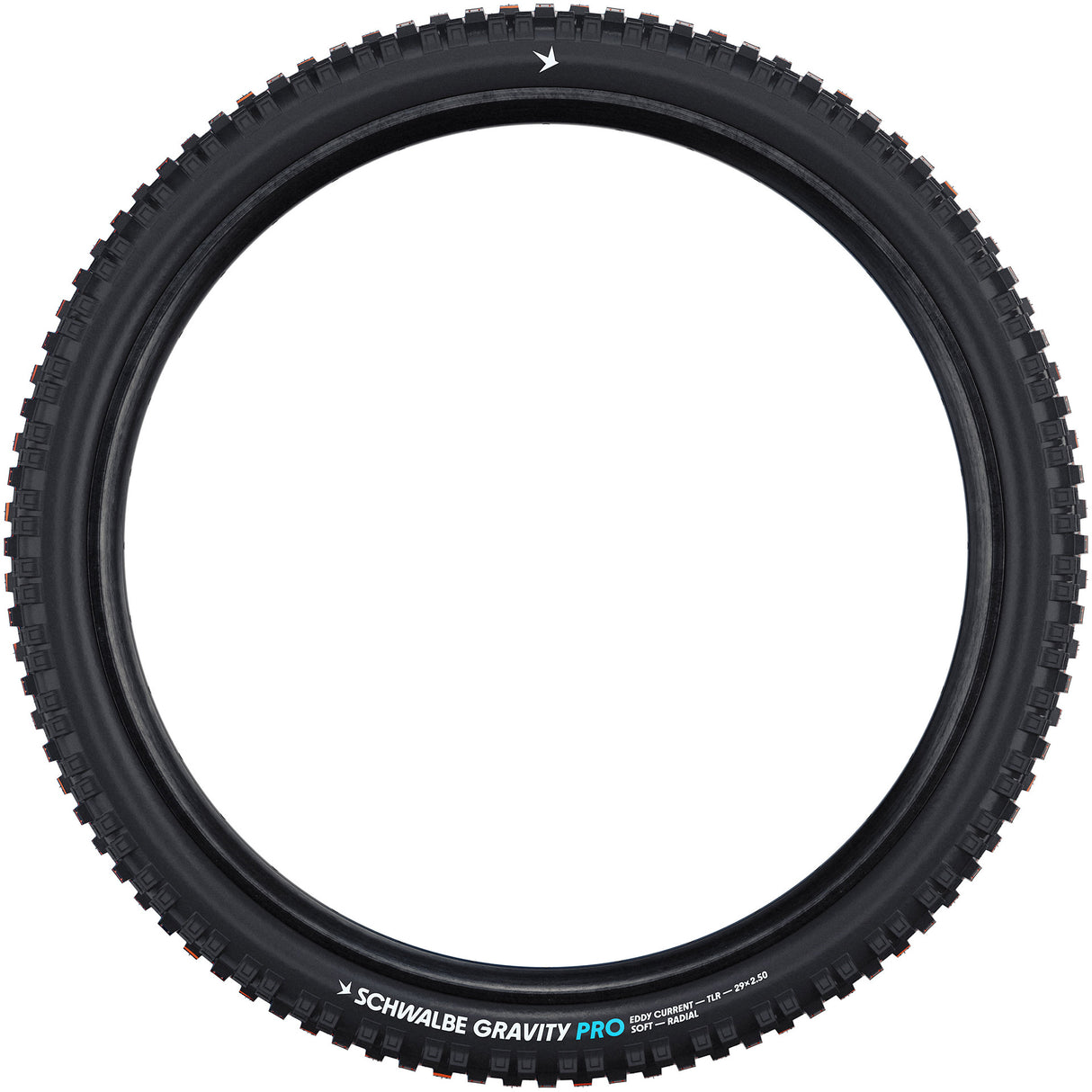 Schwalbe folding tire eddy current gravity pro 64-584 tlr black