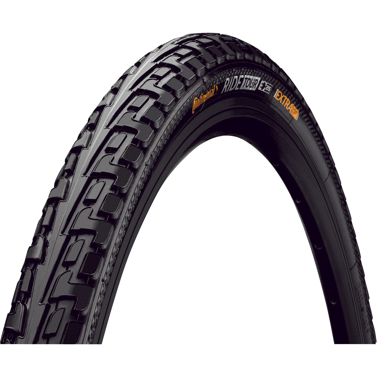 Continental Ride Tour 28x1.75 zwart reflectie