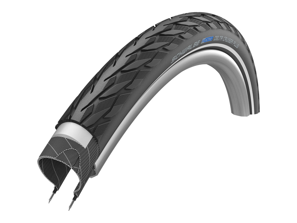 Schwalbe tire Delta Cruiser Plus 26 x 2.00 SW REFL