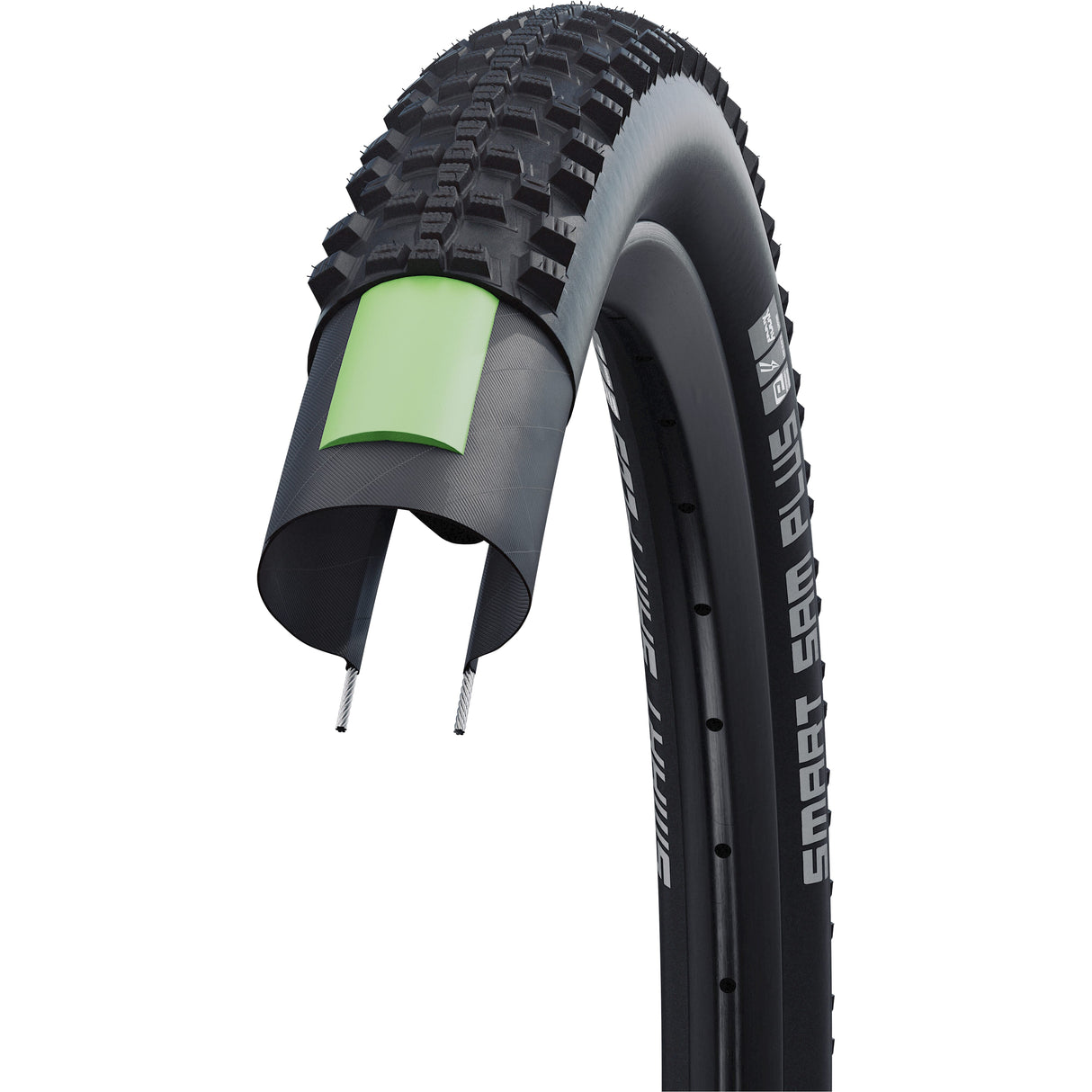 Schwalbe Pneu smart shir Sam plus Leeschtung 27,5 x 2.35 SW Refl