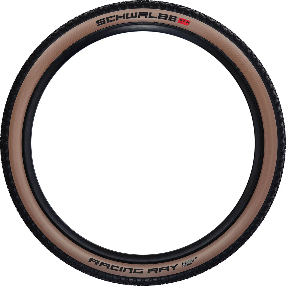 Schwalbe Vouwband Racing Ray Super Race 29 x 2.25 57-622 mm transparent sidewall