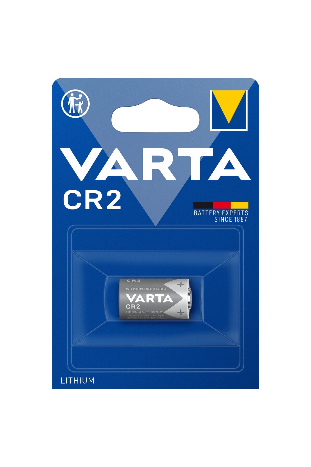 Varta batteri CR2 litium 3V