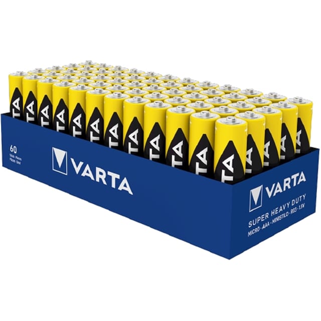 Varta AAA Battery R3 Superlife WP Box A 60