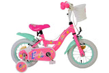 Dětky Barbie Children's Bike Girls 12 palcové růžové dvě ruční brzdy