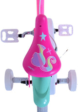 Barbie Kinderfiets Meisjes 14 inch Roze Twee handremmen