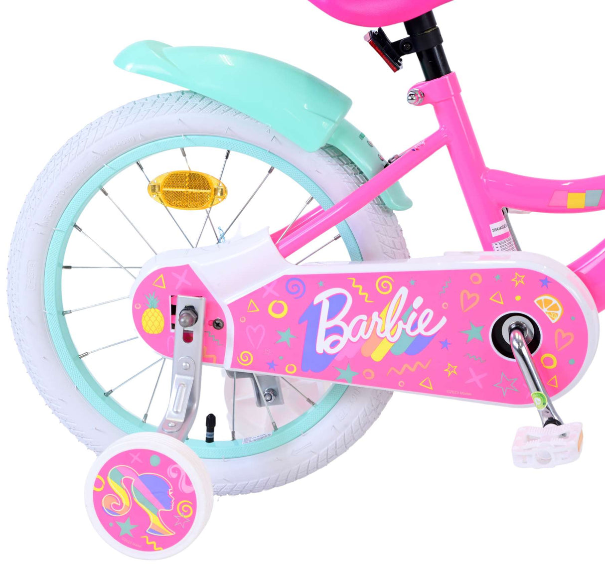 Barbie Children's Bike Girls 16 Inch Pink