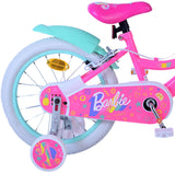 Barbie Children's Bike Girls 16 tommers rosa to håndbremser