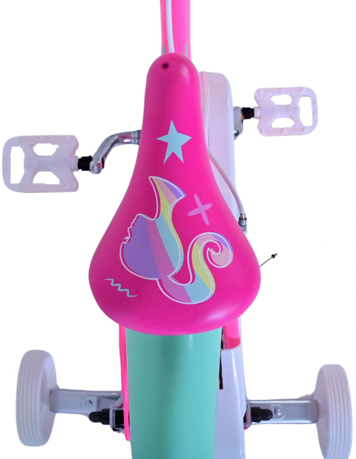 Barbie Children's Bike Girls de 16 pulgadas Pink Dos manos de dos manos