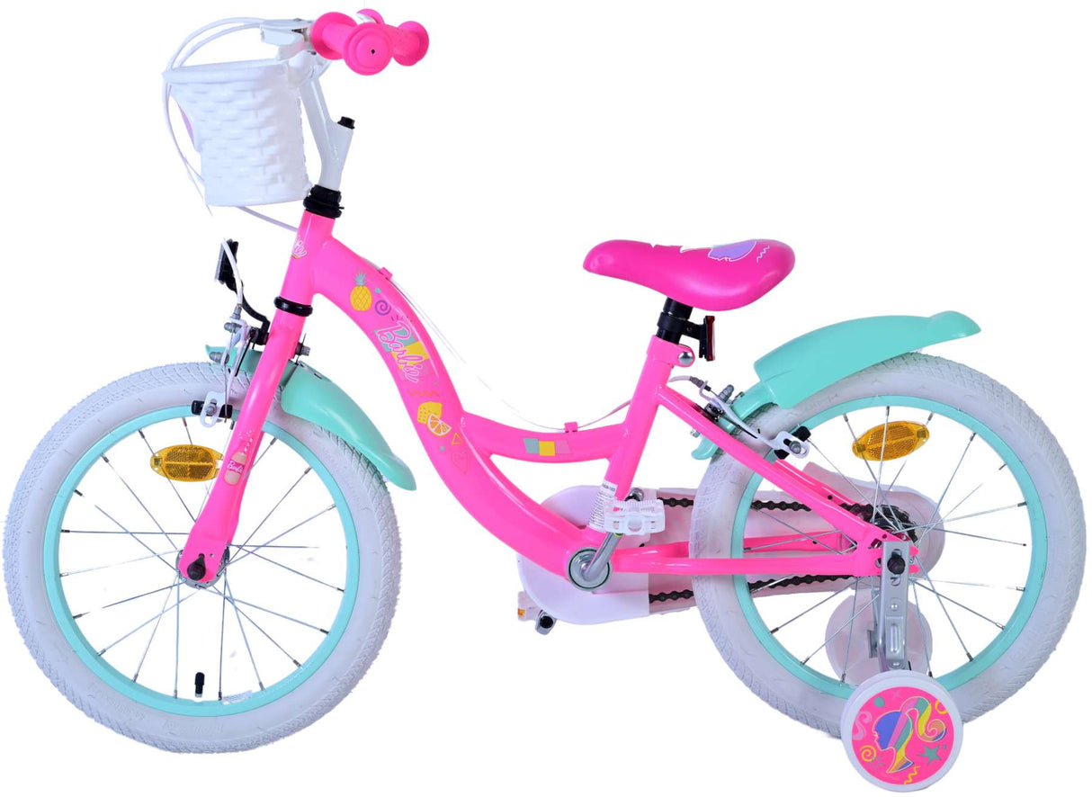 Barbie Children's Bike Girls de 16 pulgadas Pink Dos manos de dos manos