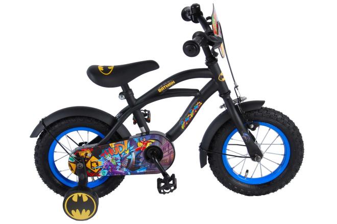 Bicycle d'enfants 12 Batman - Jaune noir