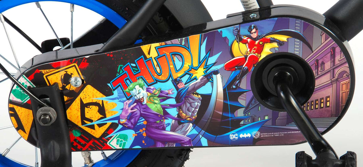 BATMAN Kinderfiets 12 zwart geel