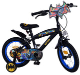 Batman Children's Bike Boys da 14 pollici Nero Freni a due mani