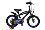 Batman Children's Bike Boys da 14 pollici Nero Freni a due mani