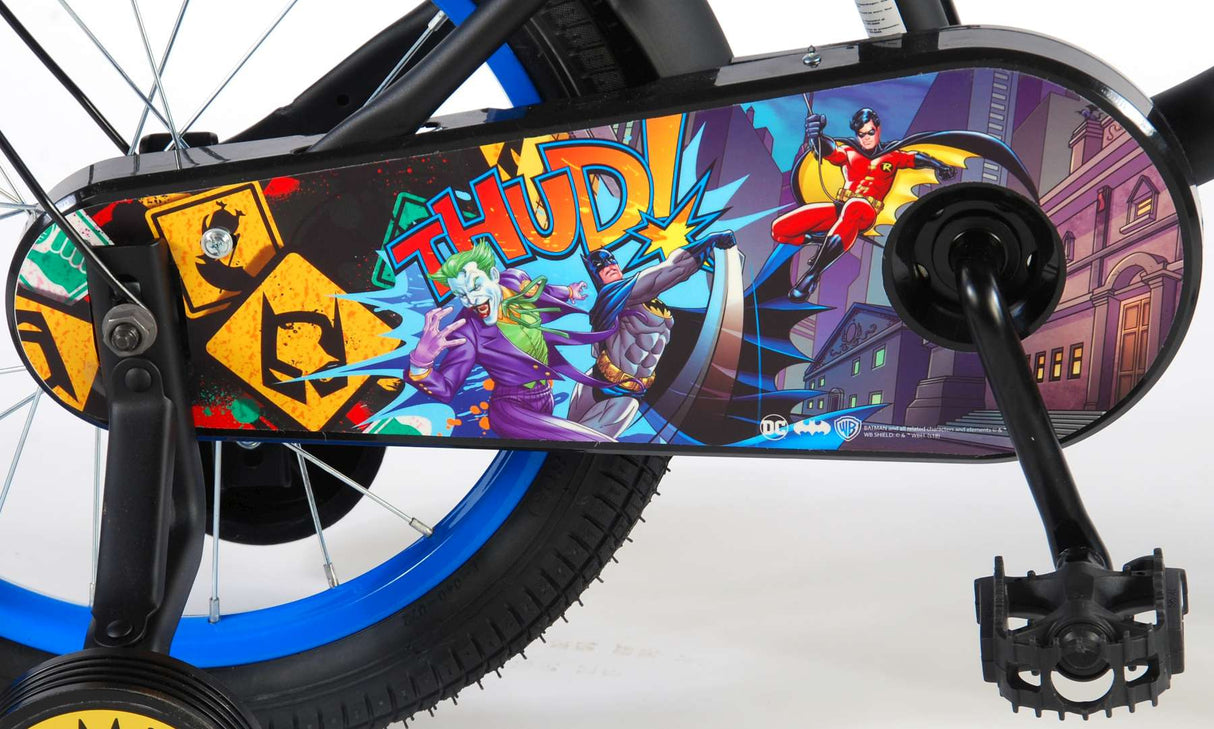 Kinderrad 16 Zoll Batman - Schwarz