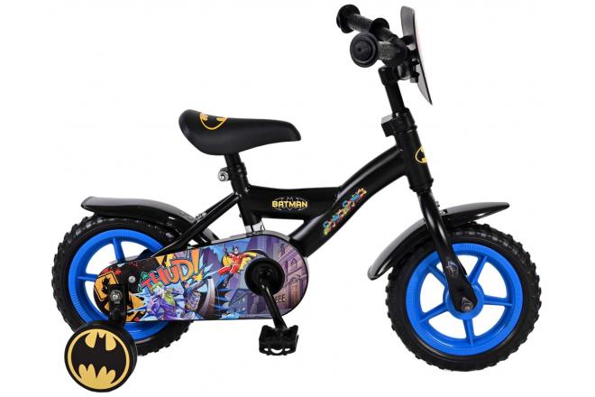 Batman Kinderfiets Jongens 10 inch Zwart Doortrapper