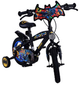 Batman Children's Bike Boys 12 -calowe Czarne dwa hamulce ręczne