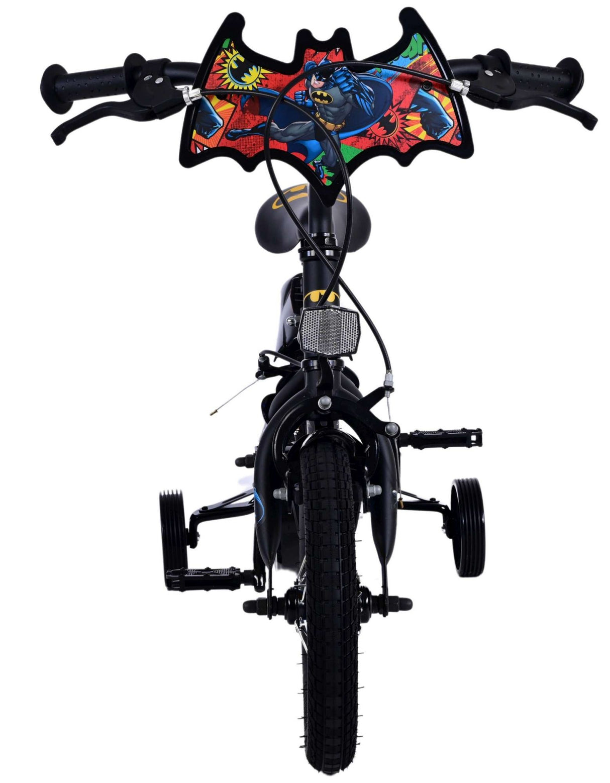 Batman Children's Bike Boys da 12 pollici Nero Freni a due mani