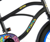 Marvel Kinderfiets Jongens 18 inch Zwart