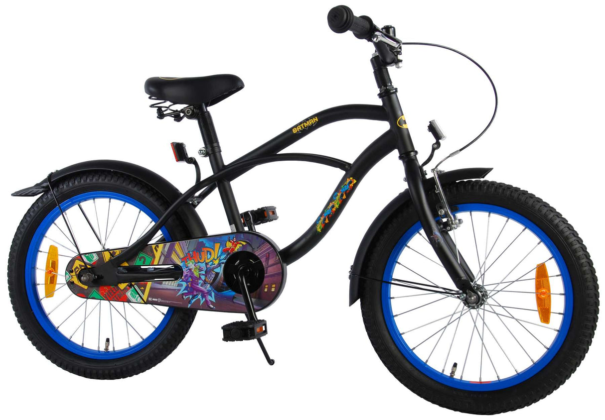 Batman Children's Bike Boys da 18 pollici neri