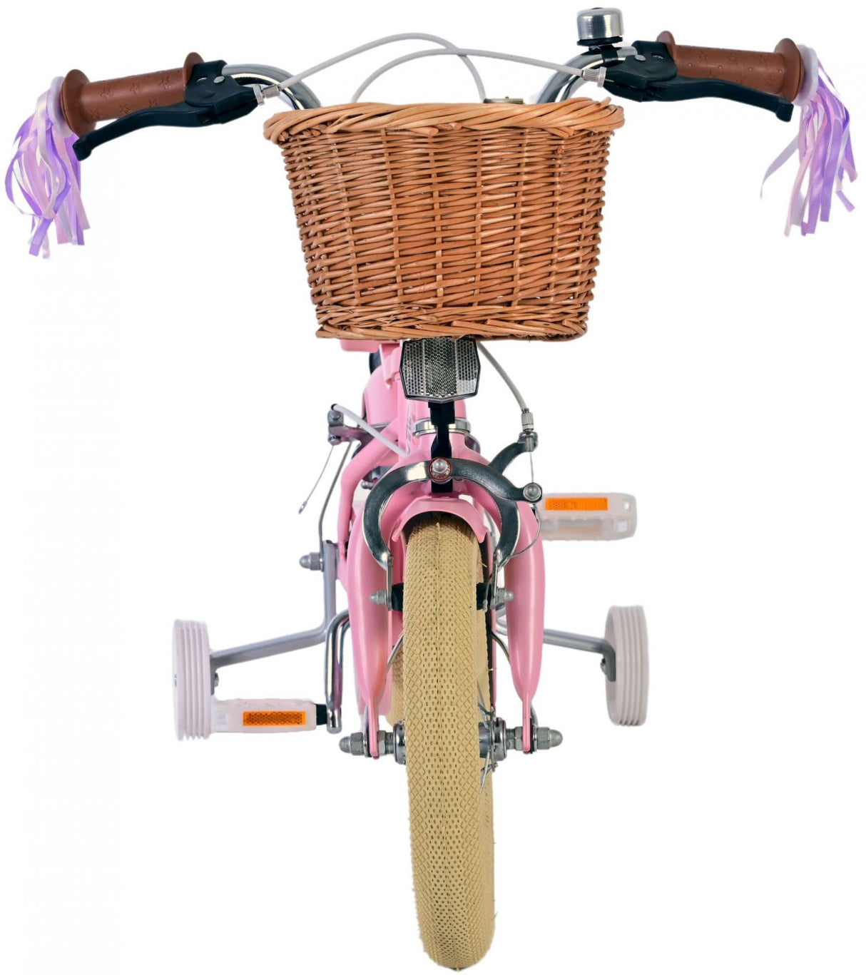 Volare Blossom Kinderfiets Meisjes 12 inch Roze Twee handremmen