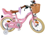 Volare Blossom Children's Bike Girls 14 pouces rose deux freins à main