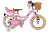 Volare Blossom Children's Bike Girls 14 pouces rose deux freins à main