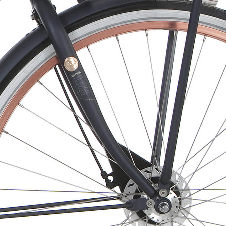 Cortina front fork U4 D millionaire blue matt