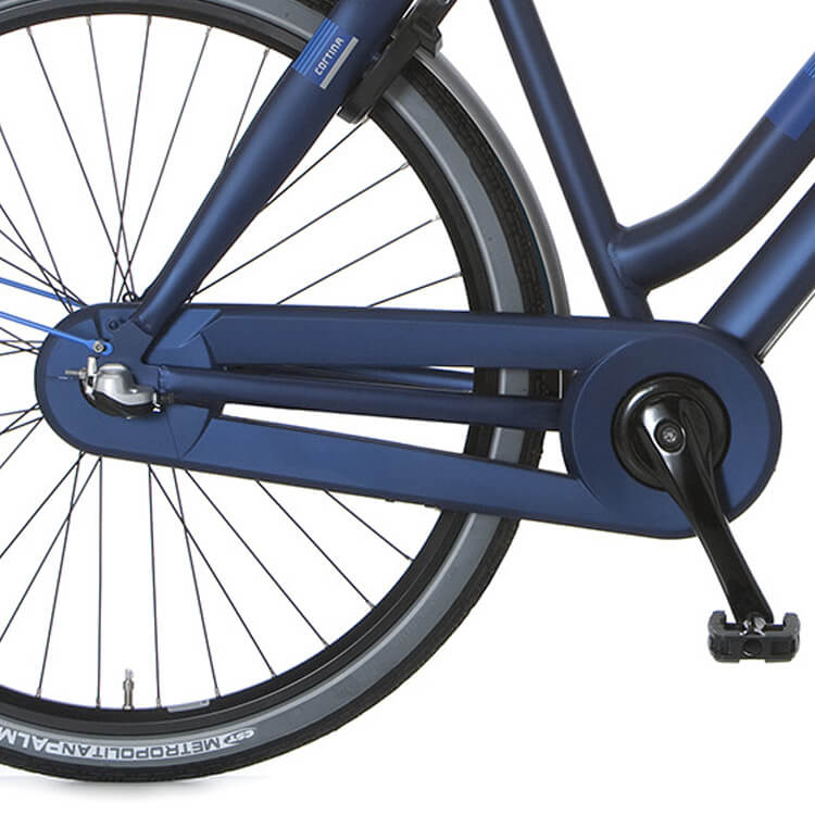 Cortina Chain Guard Xcero Mat de azul oscuro