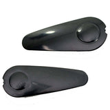 Cortina crank cap drop-shaped black