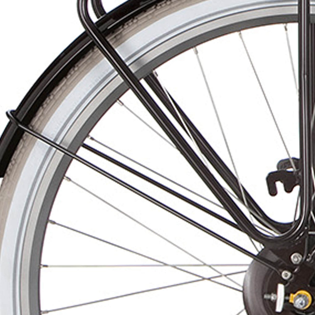 Cortina Mudguard bar rear 28 U5 espresso brown