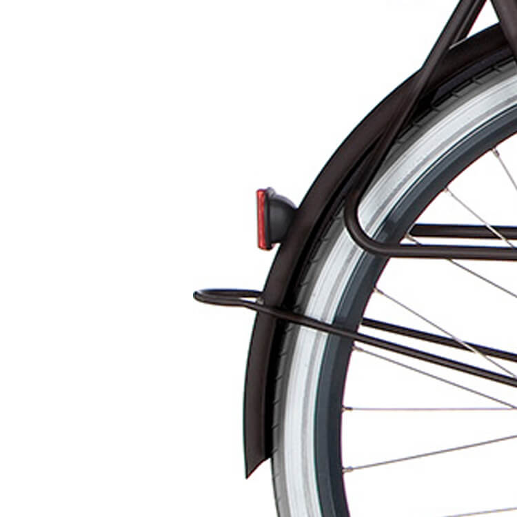 Cortina Mudguard rear 28 E-U4 matt espresso brown