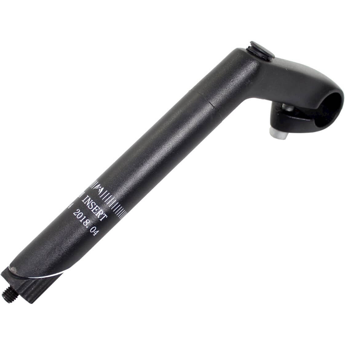 Cortina STEM fijado 25.4 Voorbouw 80 mm negro