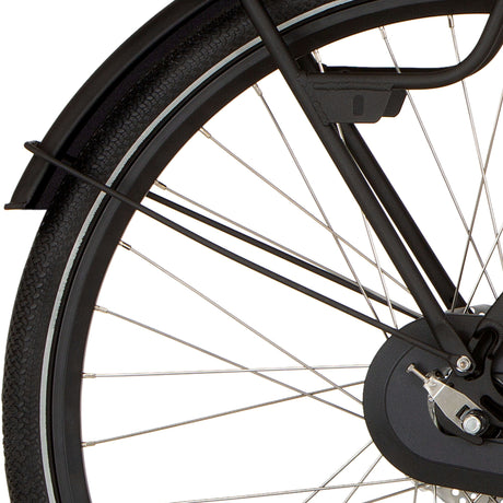Cortina rear mudguard rod 28 foss diamond black matt
