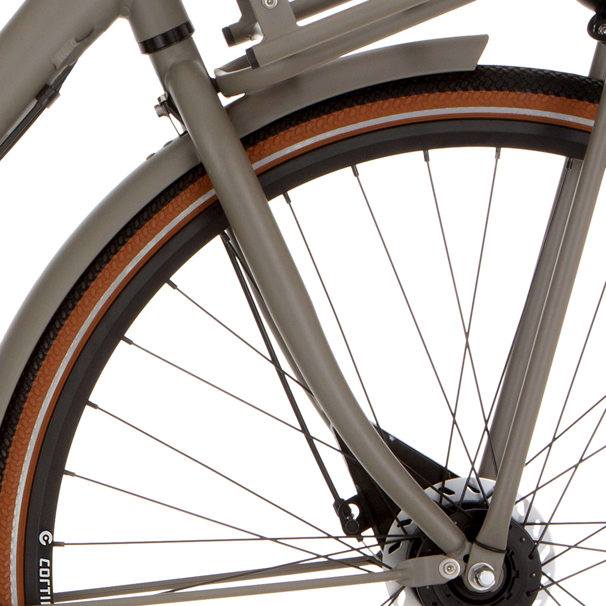 Cortina front fork U4 H quarz grey matt