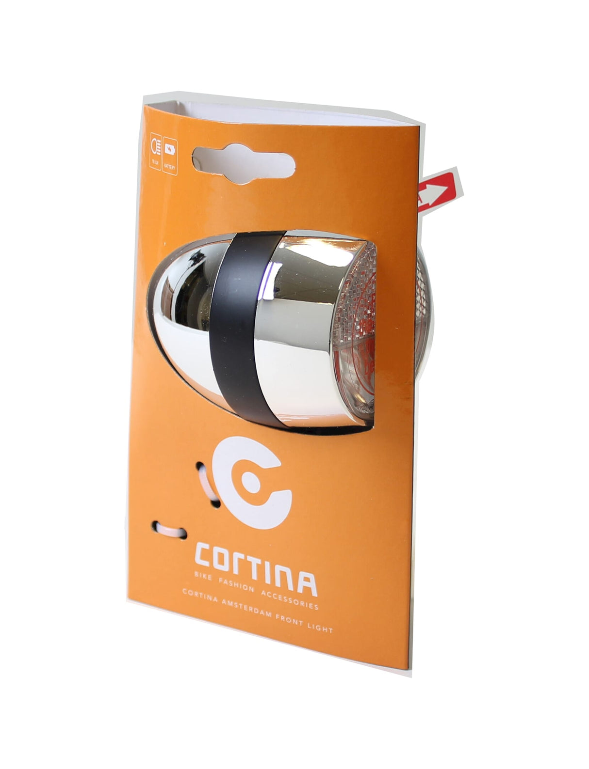 Cortina Charlet Amsterdam Battery Chrome Black