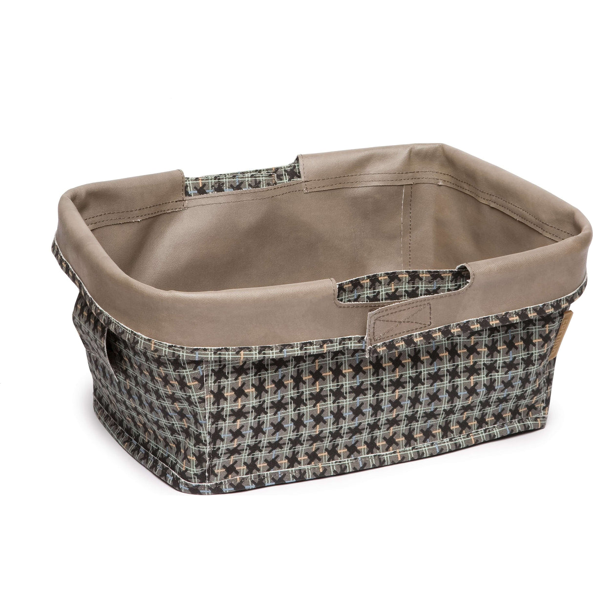 Cortina Inlay Dog Basket Manchester mønster