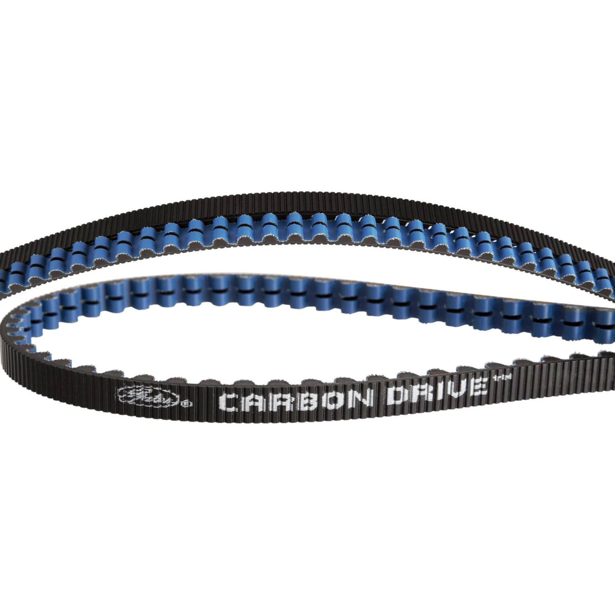 CDX Belt Carbon Drive 111 Tænder sort blå 1221mm, 11 mm tonehøjde, 12 mm bred.