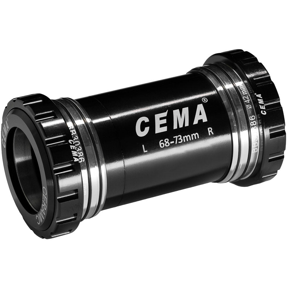 CEMA BRACKETAS BB30 SRAM Dub SG3 powlekana ceramiczna czerń